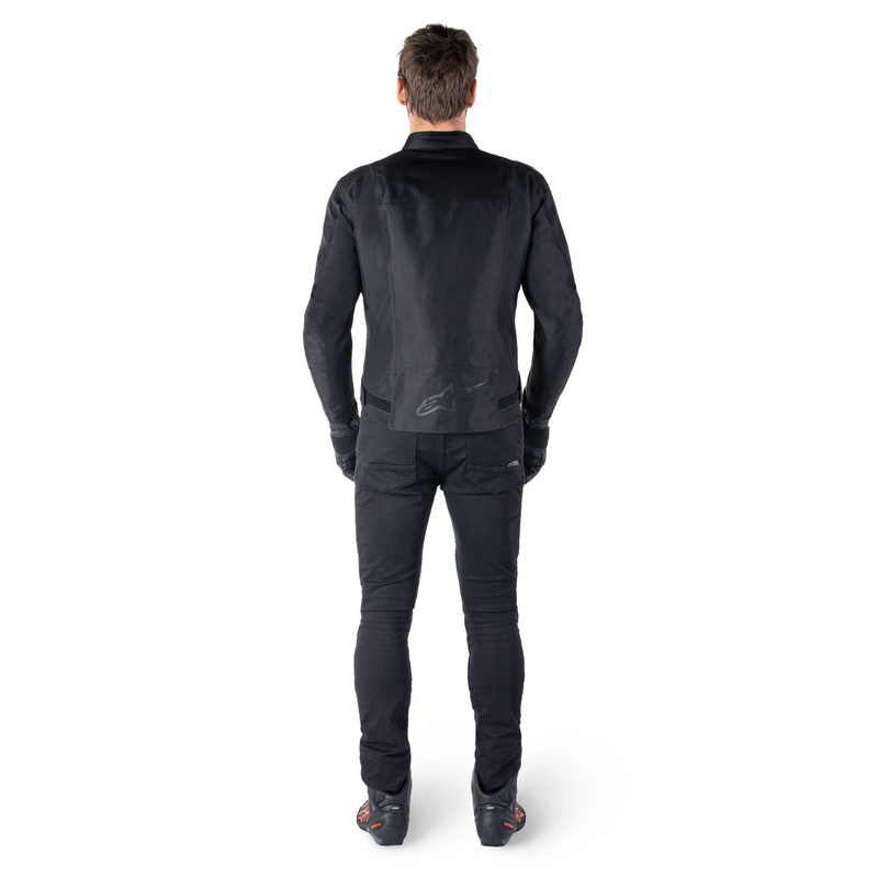 Blouson moto imperméable Alpinestars T-SPS 2 noir-noir