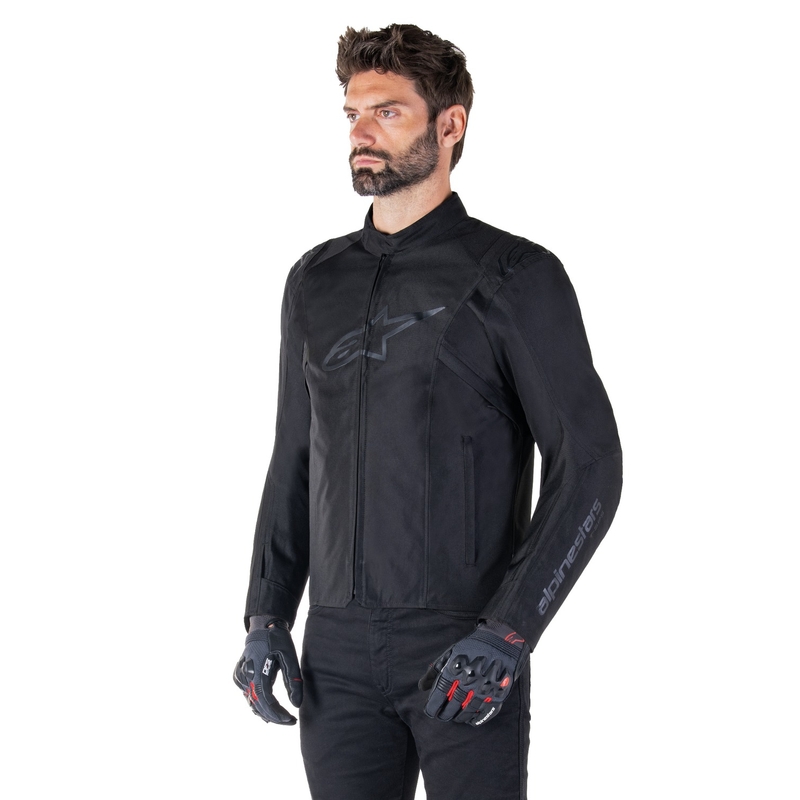 Blouson moto imperméable Alpinestars T-SPS 2 noir-noir