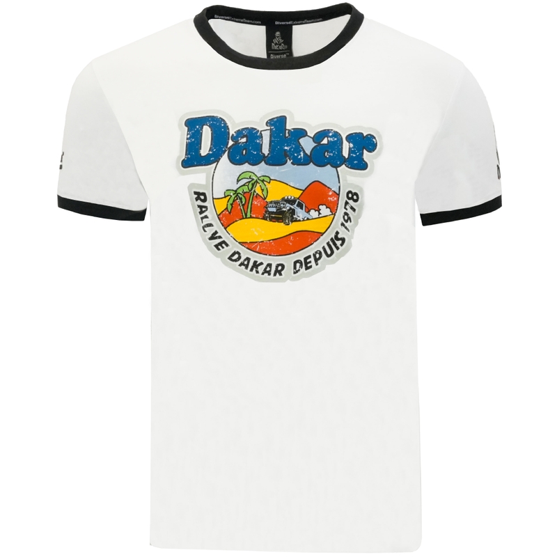 Tee shirt Dakar CL MOR 05 blanc