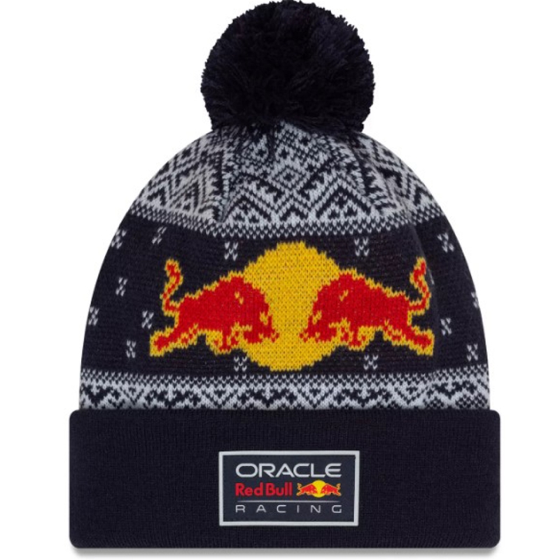 Casquette Red Bull Racing F1 avec logo taureau bleu foncé