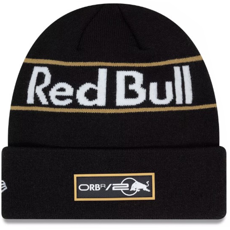 Casquette Red Bull Racing F1 édition or noir