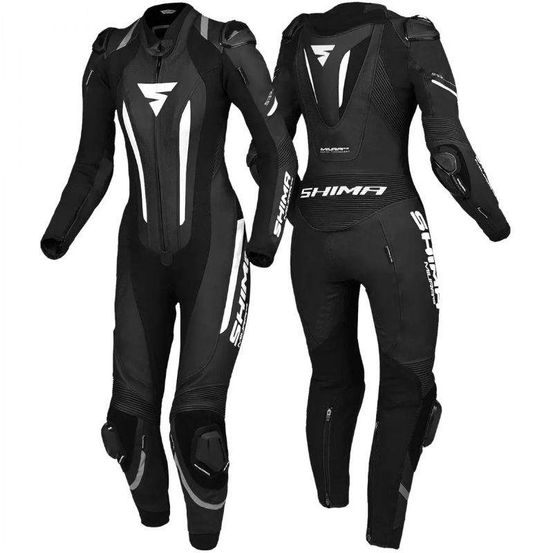 Combinaison une pièce pour femme Shima Miura RS noir et blanc