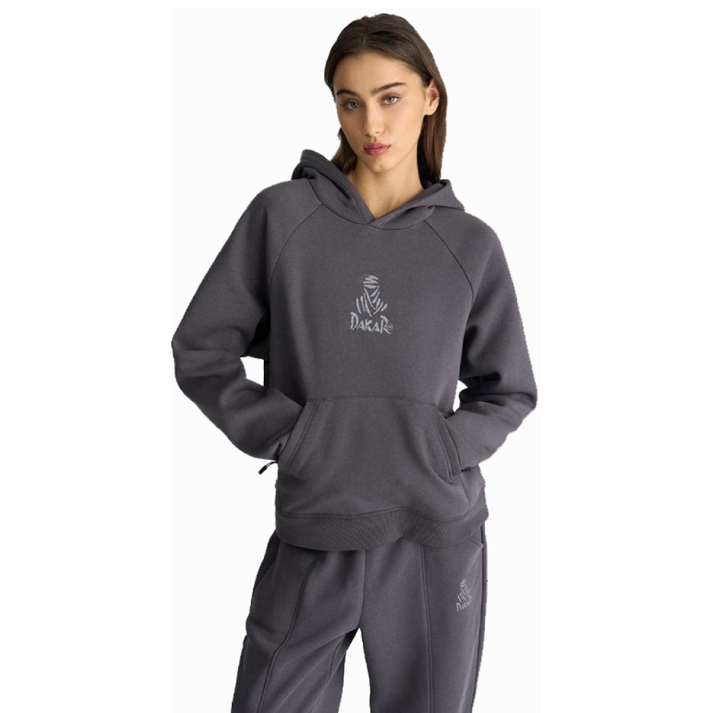 Sweat à capuche femme DAKAR SAN graphite