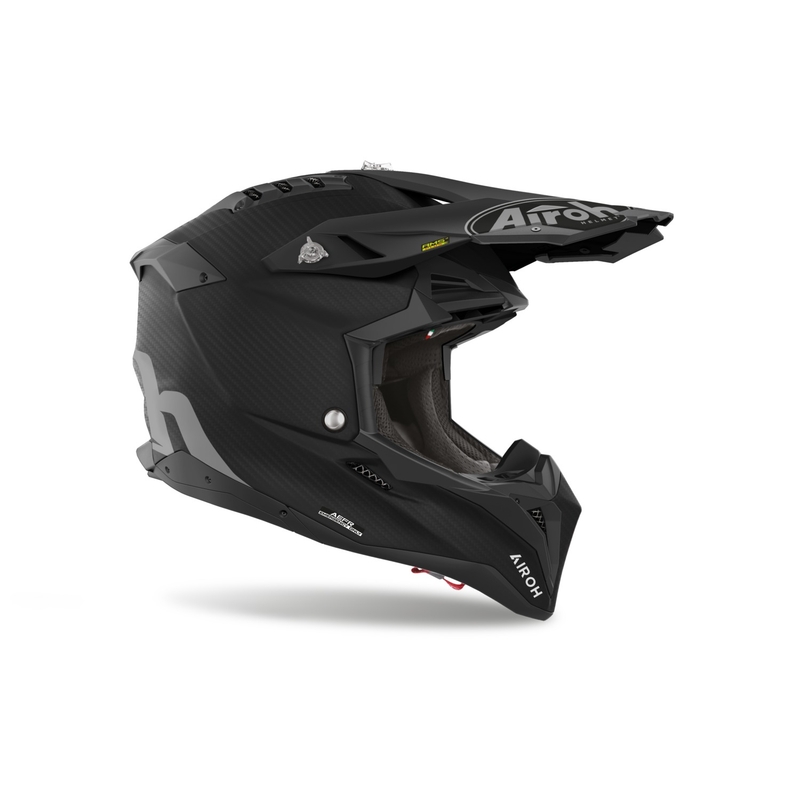 Casque de motocross Airoh Aviator 3.0 Carbon noir mat