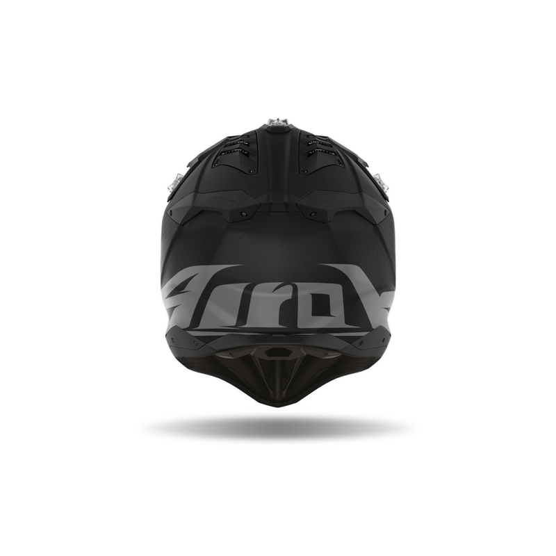 Casque de motocross Airoh Aviator 3.0 Carbon noir mat
