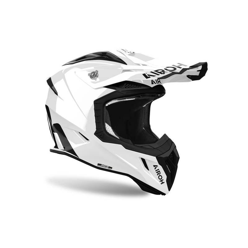 Casque motocross Airoh Aviator ACE 2 Couleur blanc brillant