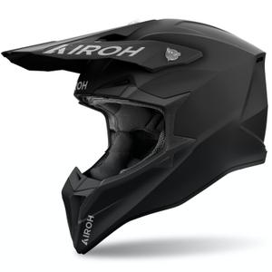 Casque motocross Airoh Wraaap Color noir mat