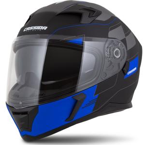 Casque intégral Cassida Integral 3.0 RoxoR noir-gris-bleu