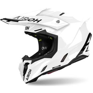Casque de motocross Airoh Twist 3 Color blanc brillant