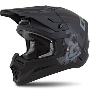 Casque de motocross Cassida Cross Cup 2 Alta noir mat-gris