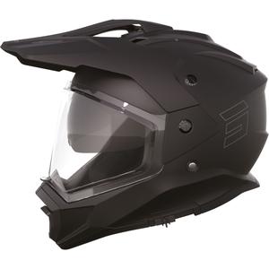 Casque enduro Shot Trek Max Vision Solid noir mat