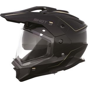 Casque enduro Shot Trek Max Vision Rally noir-sable