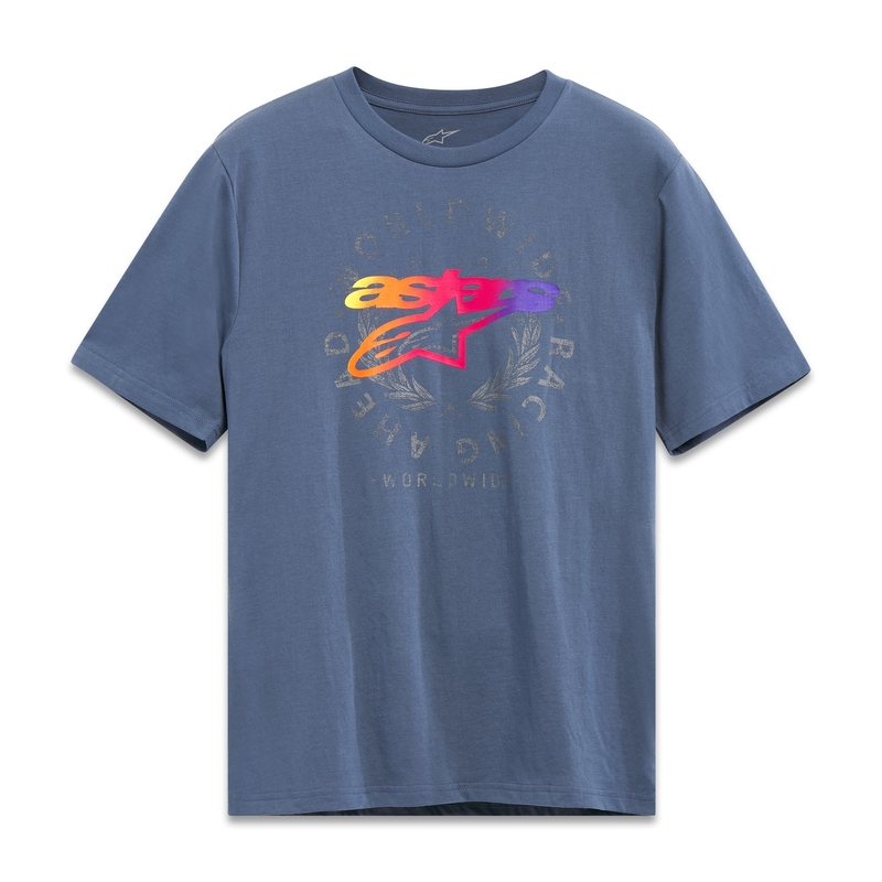T-shirt Alpinestars Overlay CSF bleu