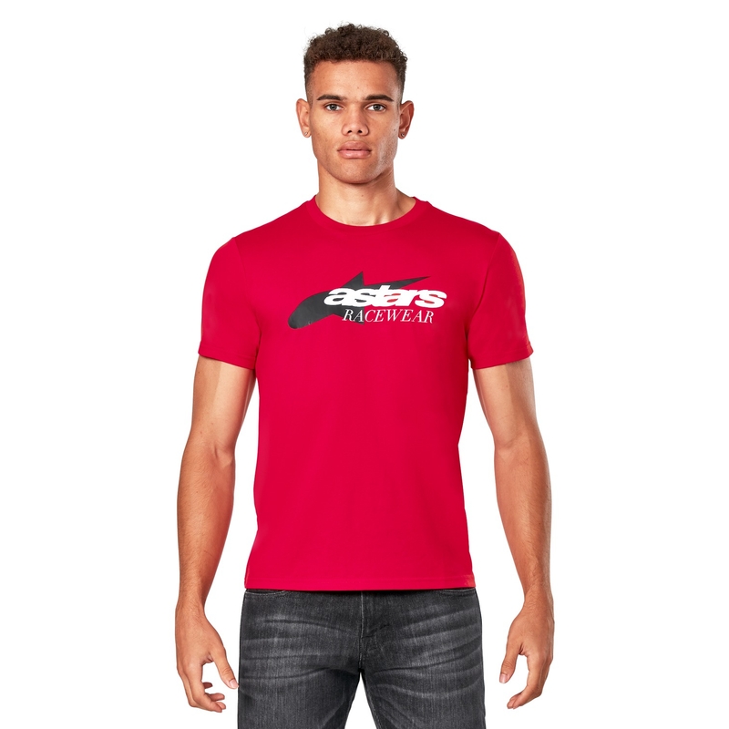 T-shirt Alpinestars Profile CSF rouge