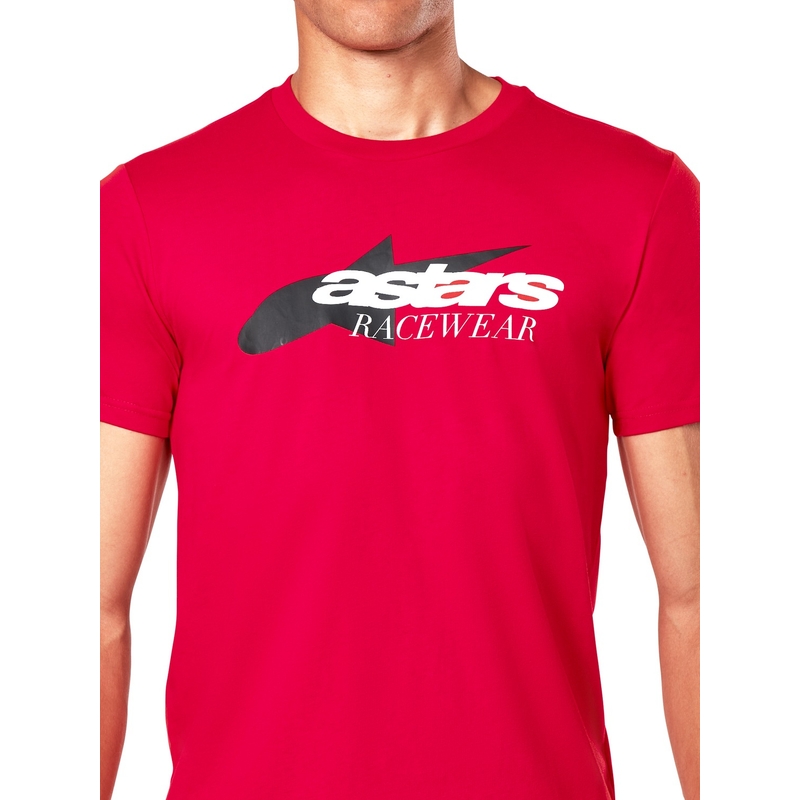 T-shirt Alpinestars Profile CSF rouge