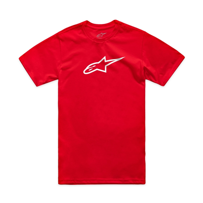 T-shirt Alpinestars Ageless 2.0 CSF rouge-blanc