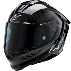 Casque moto intégral Alpinestars Supertech R-10 Solid 2024 carbon black