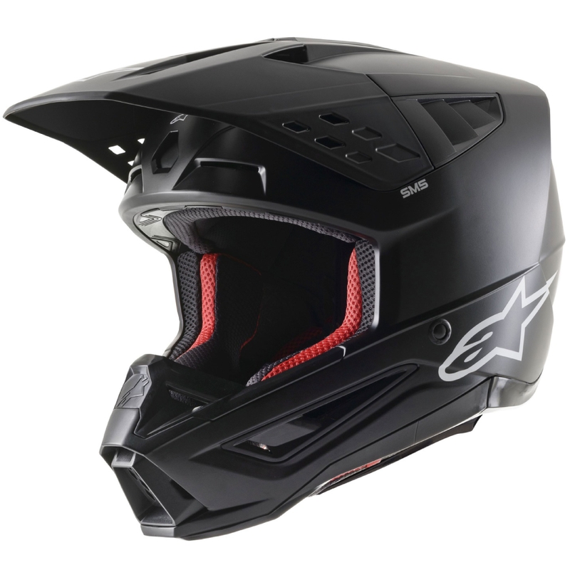 Alpinestars S-M5 Solid Motocross Helmet matte black