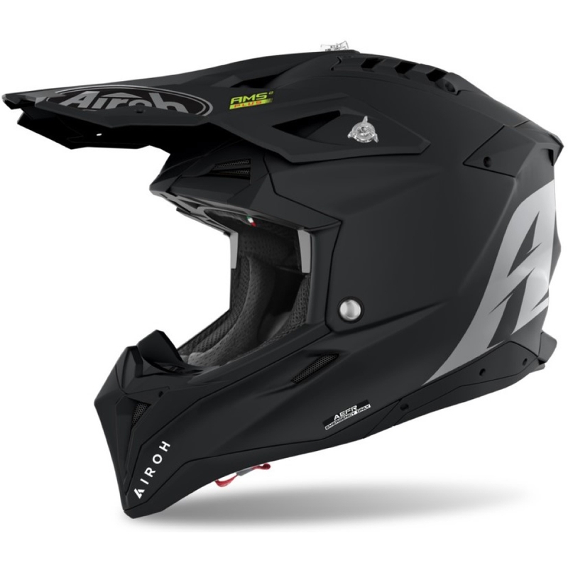 Casque Motocross Airoh Aviator 3.0 Couleur noir mat