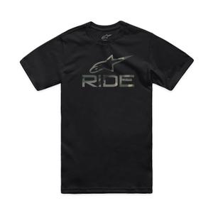 T-shirt Alpinestars Ride 4.0 Camo CSF noir