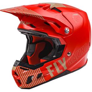 Casque motocross FLY Racing Formula CC Primary rouge-sable