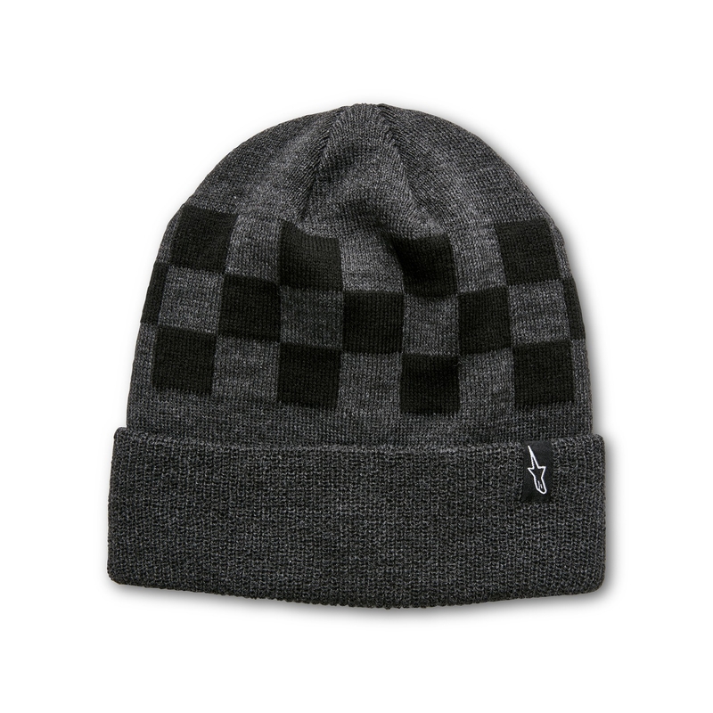 Bonnet Alpinestars Checked gris-noir