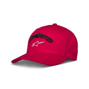 Casquette Alpinestars Arcstars Flexback rouge
