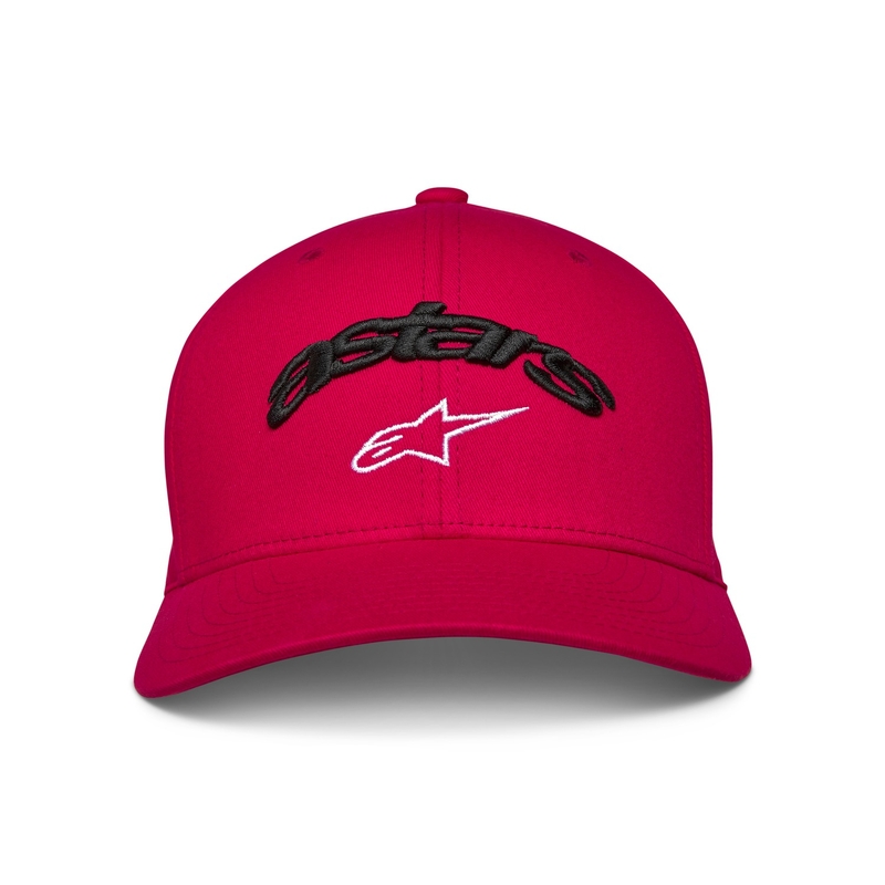Casquette Alpinestars Arcstars Flexback rouge