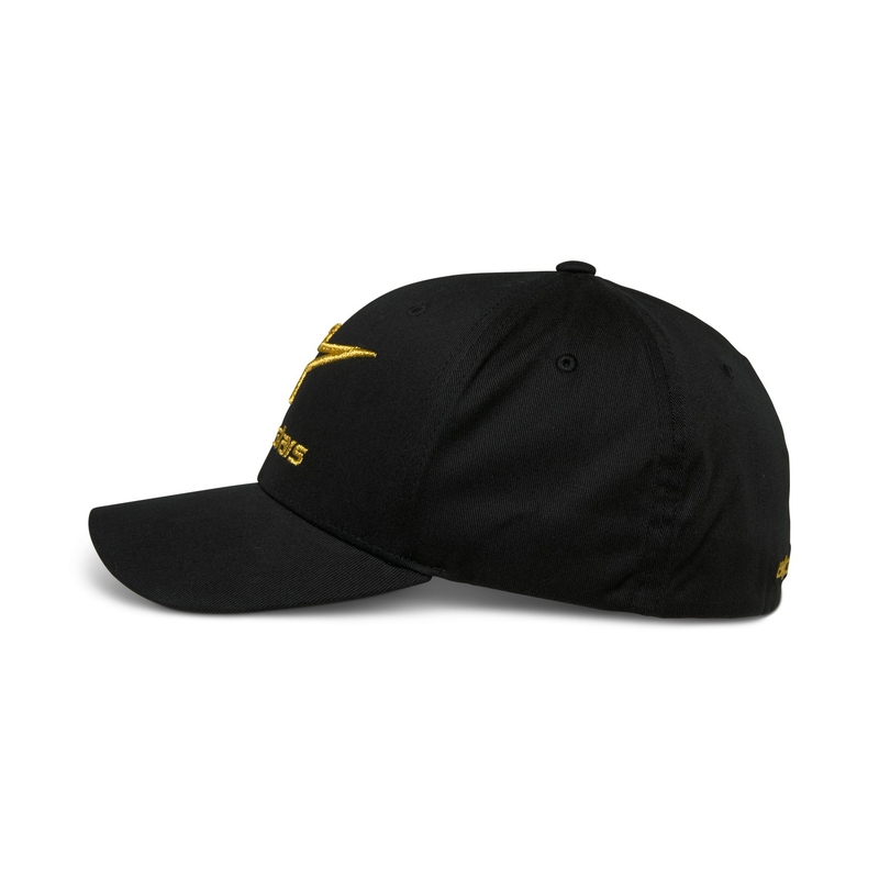 Casquette Alpinestars Gild Flexback Noir-Or