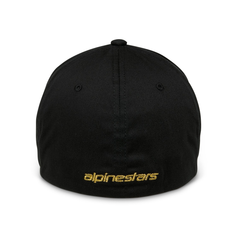 Casquette Alpinestars Gild Flexback Noir-Or