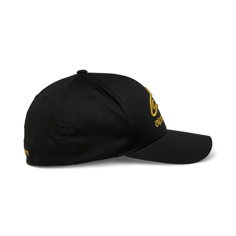 Casquette Alpinestars Gild Flexback Noir-Or