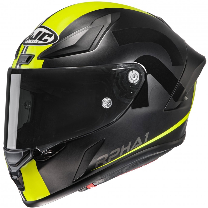 HJC RPHA 1 Senin MC3HSF casque moto intégral noir-jaune fluo