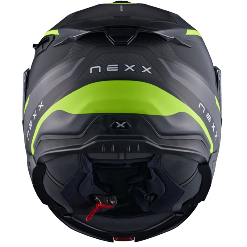Casque moto modulable Nexx X.Lifetour PRO Mile gris mat-jaune fluo soldes