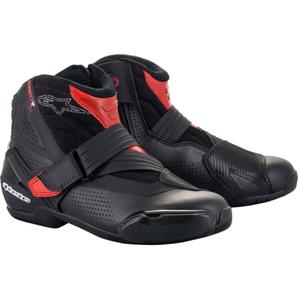 Bottes moto Alpinestars SMX-1 R Vented noir-rouge