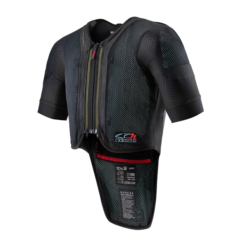 Gilet airbag Alpinestars TECH-AIR®7X System noir-rouge