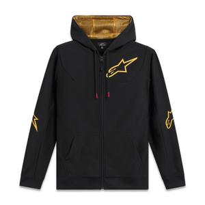 Sweat à capuche Alpinestars Sessions 3 noir-or