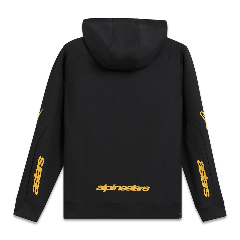 Sweat à capuche Alpinestars Sessions 3 noir-or