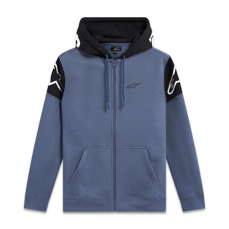 Sweat à capuche Alpinestars Velocity bleu-noir