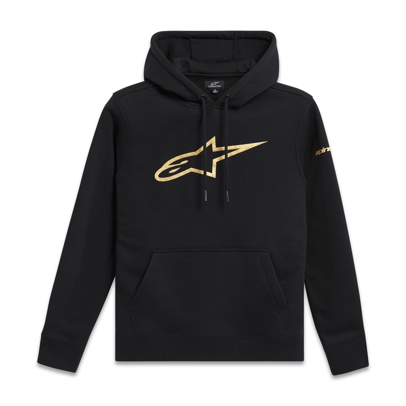 Sweat à capuche Alpinestars Gilded noir-or