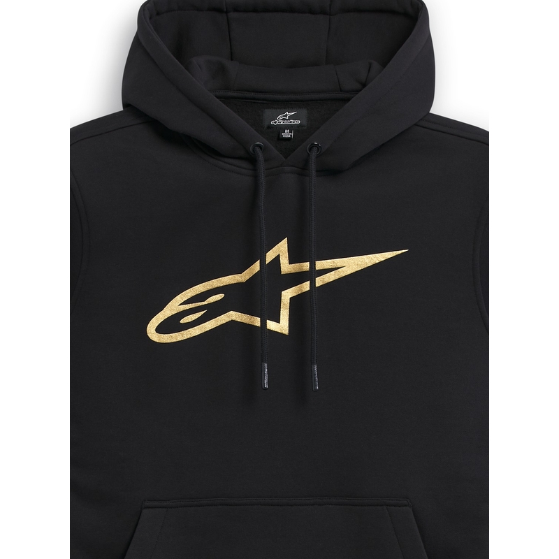 Sweat à capuche Alpinestars Gilded noir-or