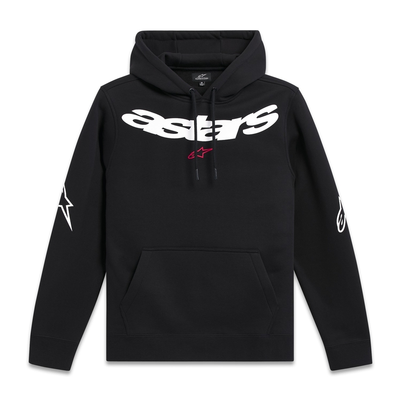 Sweat à capuche Alpinestars Elliptic noir
