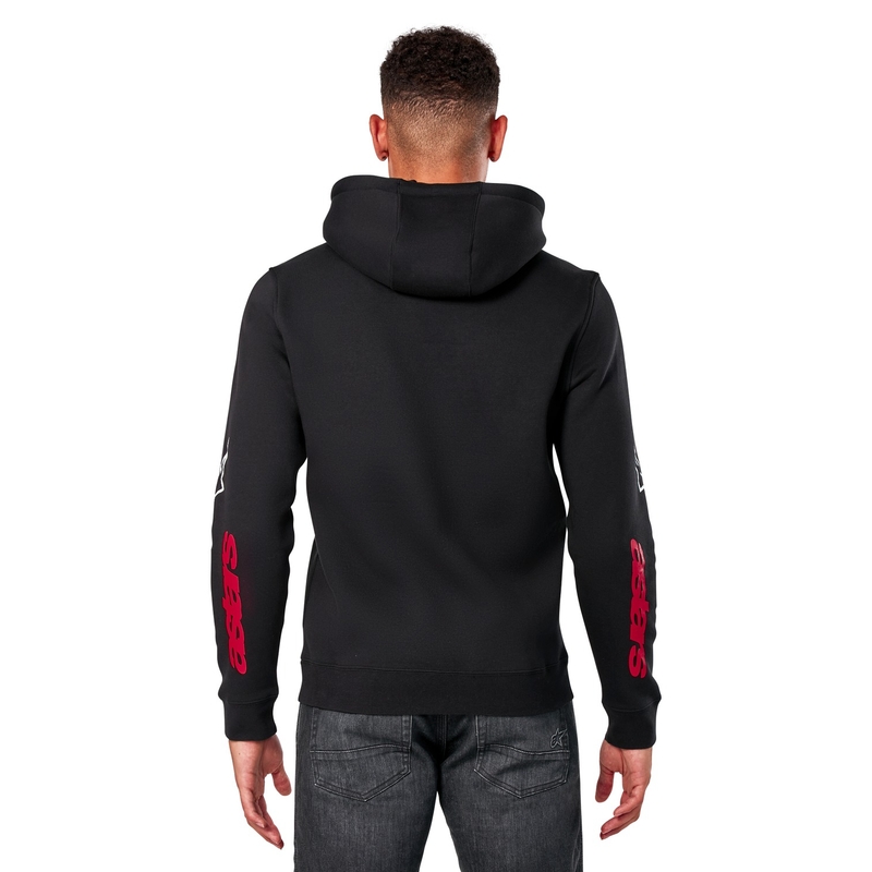 Sweat à capuche Alpinestars Elliptic noir