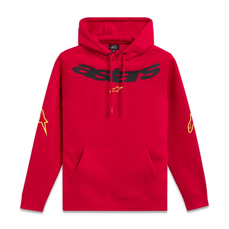 Sweat à capuche Alpinestars Elliptic rouge