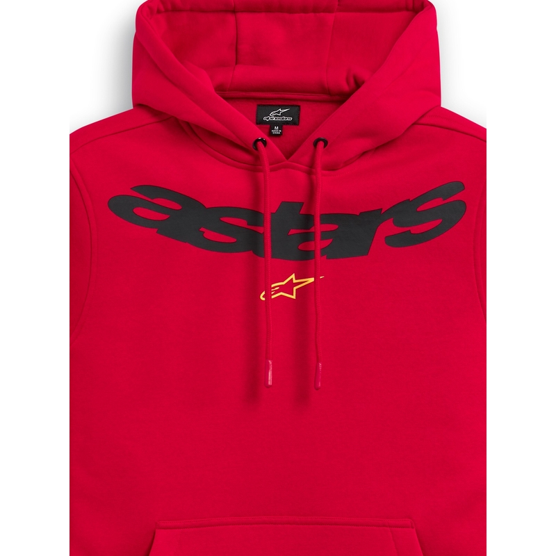 Sweat à capuche Alpinestars Elliptic rouge