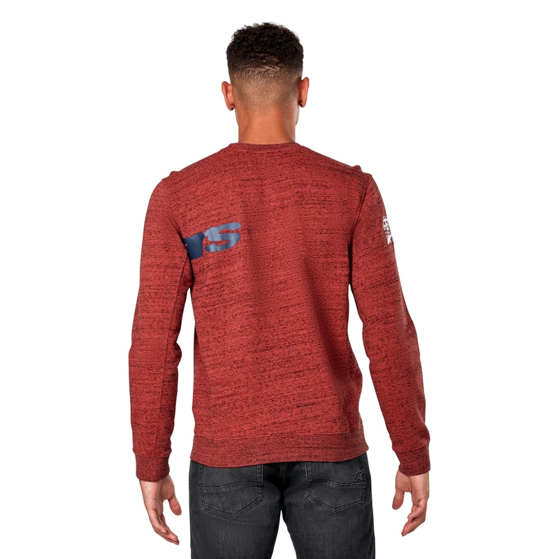 Polaire Alpinestars Episode Crew rouge foncé