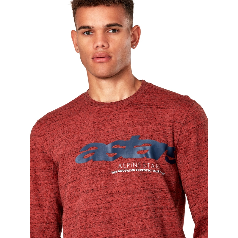 Polaire Alpinestars Episode Crew rouge foncé