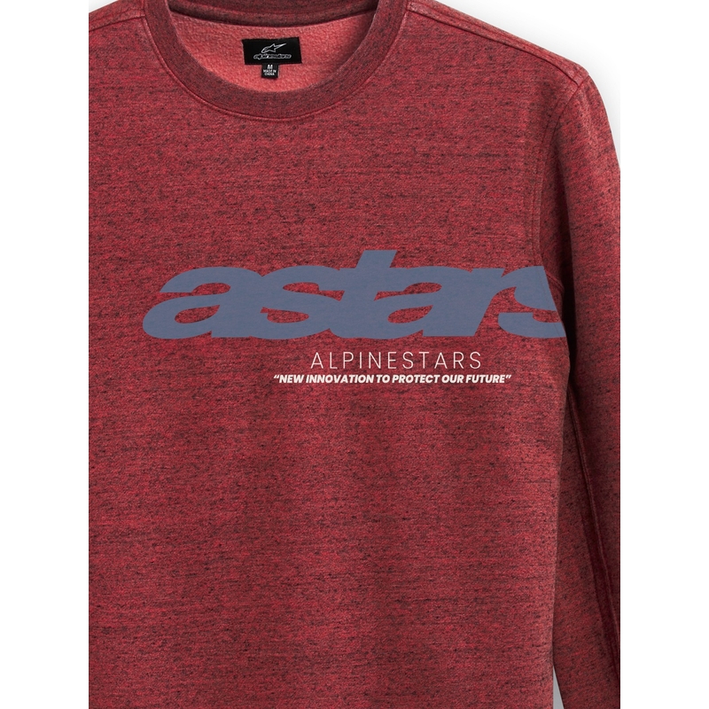 Polaire Alpinestars Episode Crew rouge foncé