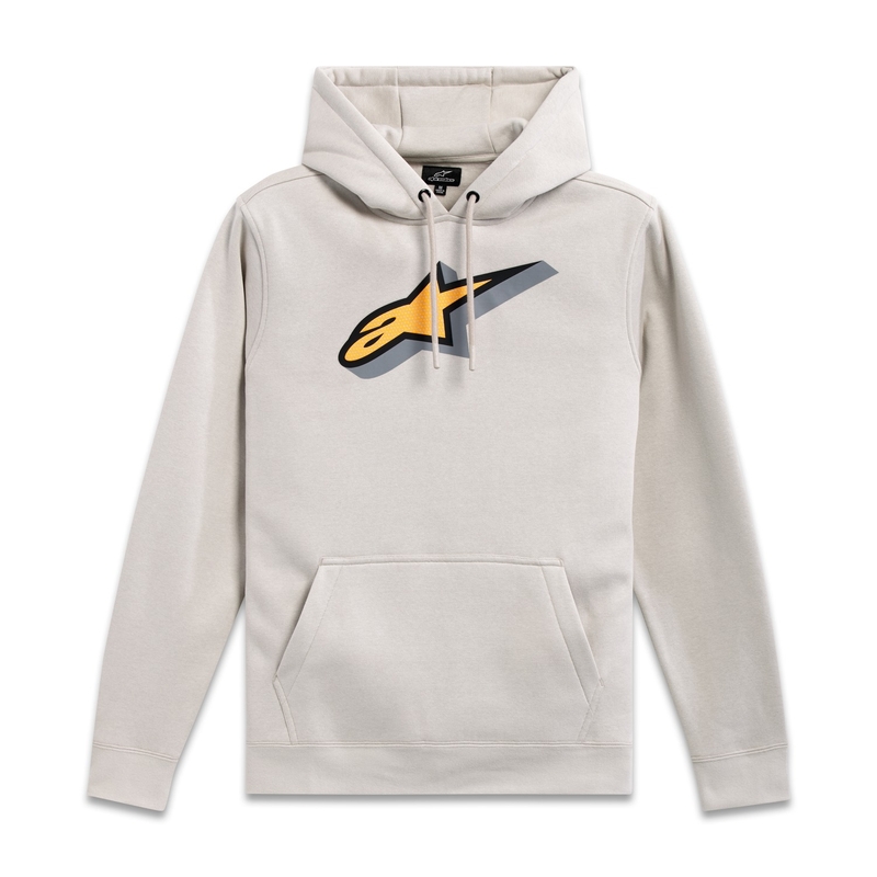 Sweat à capuche Alpinestars Quickness blanc cassé