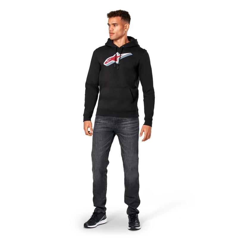 Sweat à capuche Alpinestars Quickness noir