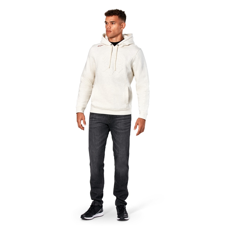 Sweat à capuche Alpinestars Substratus gris clair